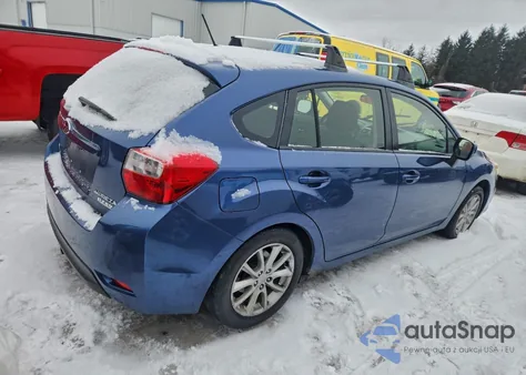 2012 Subaru Impreza Premium from USA, damaged, VIN JF1GPAC66CH237135